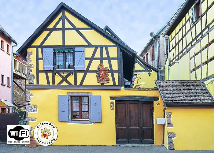Gites De La Maison Vigneronne, Au Coeur De Ribeauville